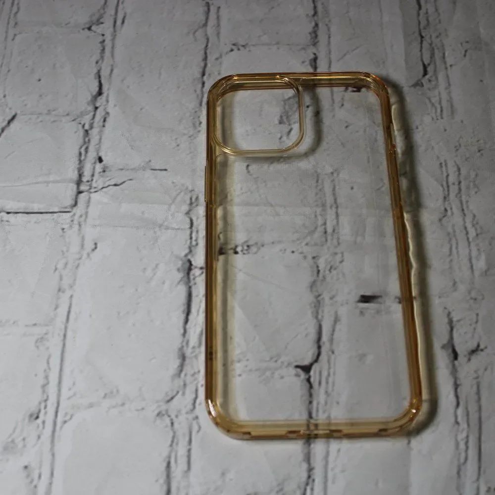 iPhone 12 Pro Max Clear SHOCKPROOF Phone Case Gold‎
